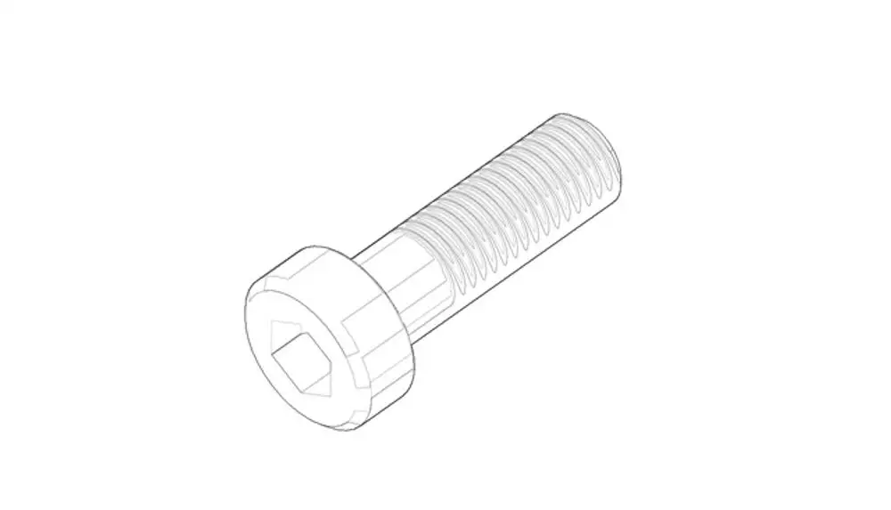 DORNBRACHT Befestigung Zylinderschraube ERSATZTEILE 093030171 M5 x 16 mm, 09303017190 Galeriebild 1
